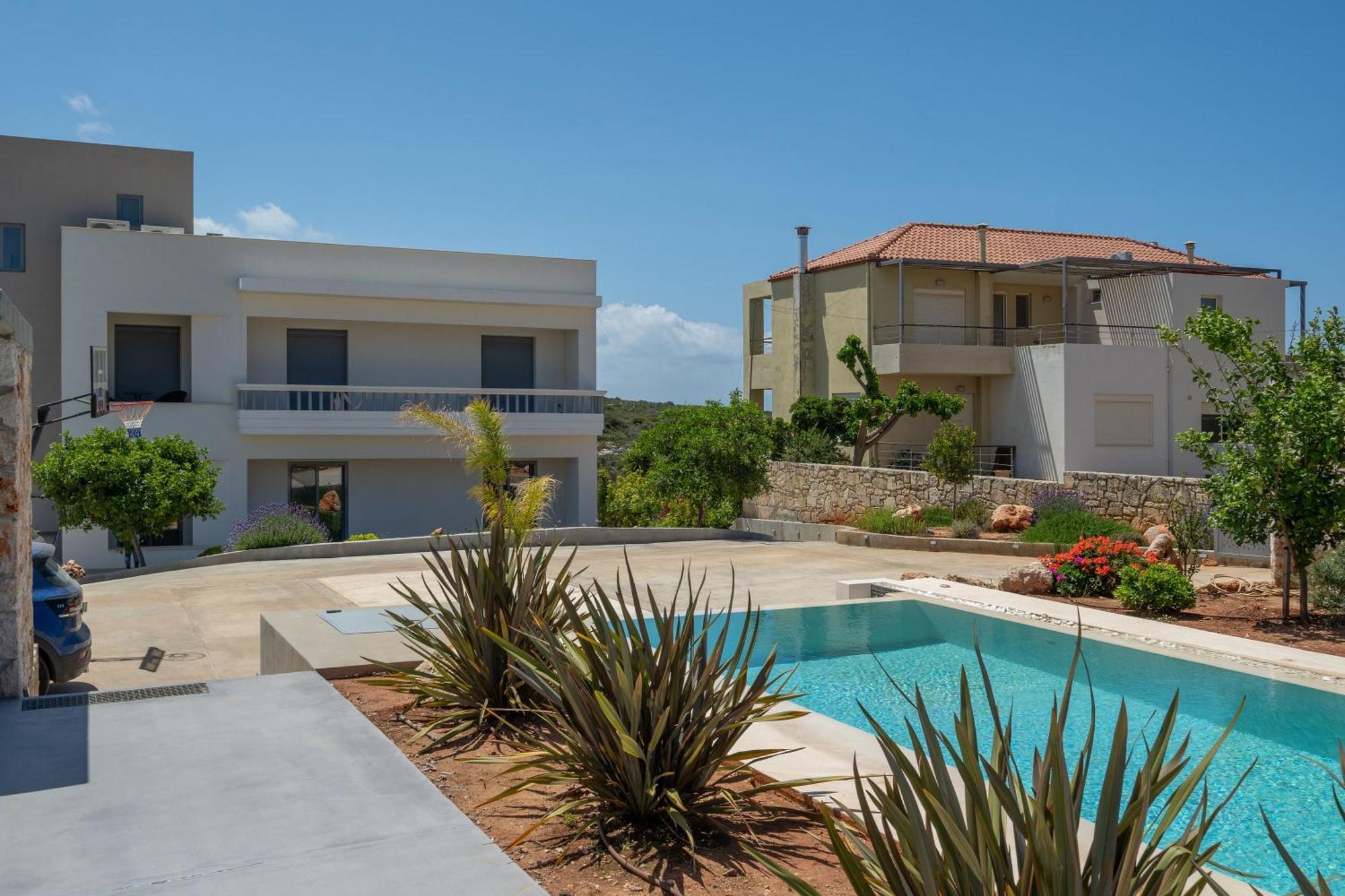 Apartamento Le Mont Blanc - With Shared Pool Kounoupidhianá Exterior foto